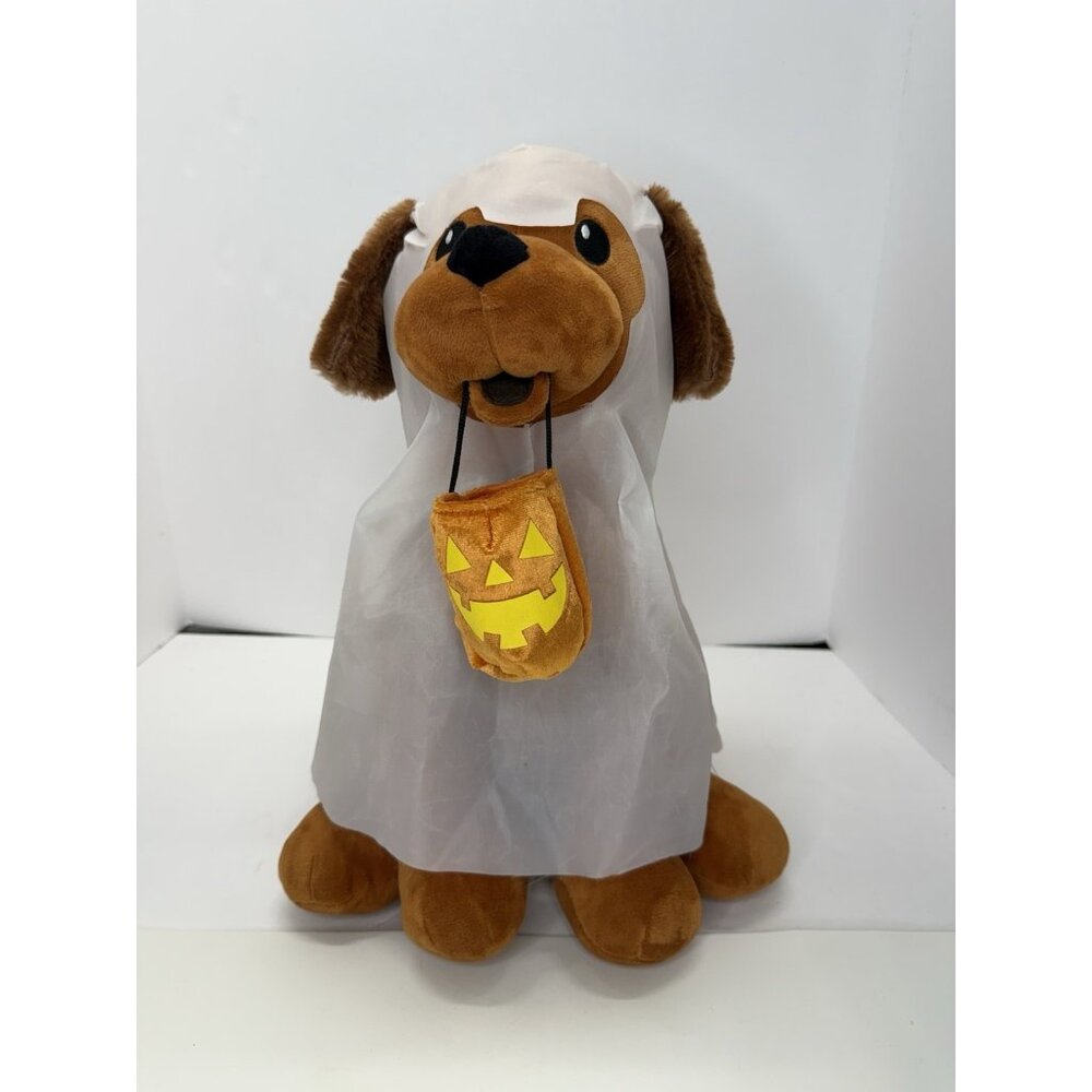 Halloween Ghost Dog Greeter Plush Walmart 16 Inch Stuffed Animal